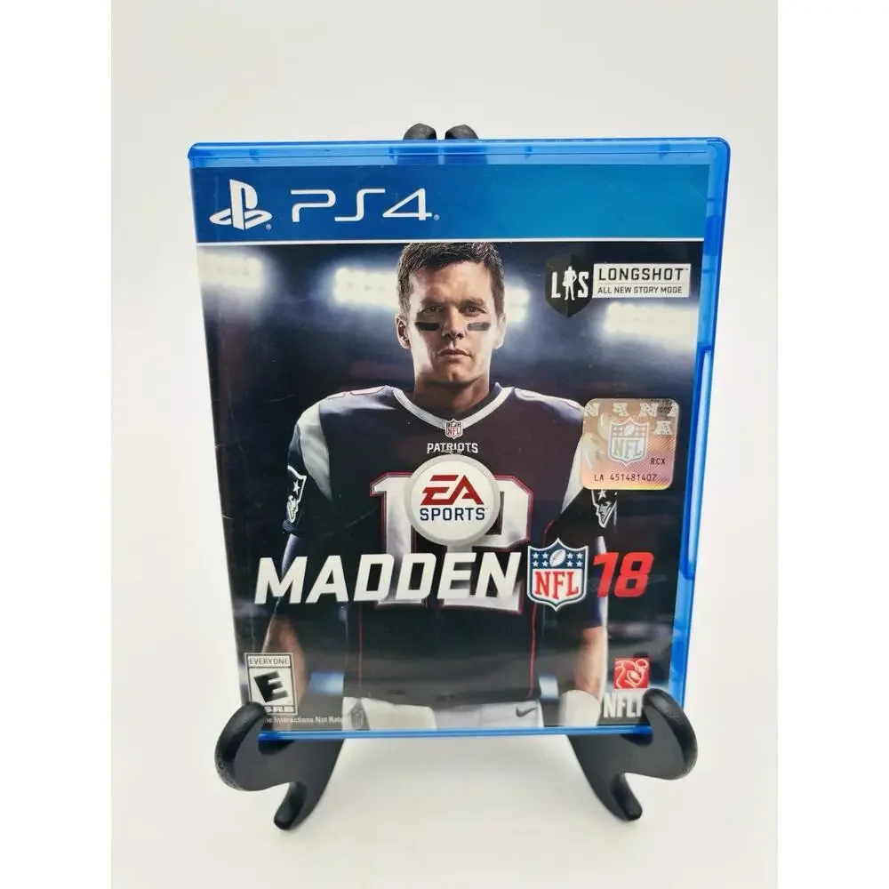 Madden NFL 18 (Sony PlayStation 4 PS4, 2017) Complete Tested Works CIB VG
